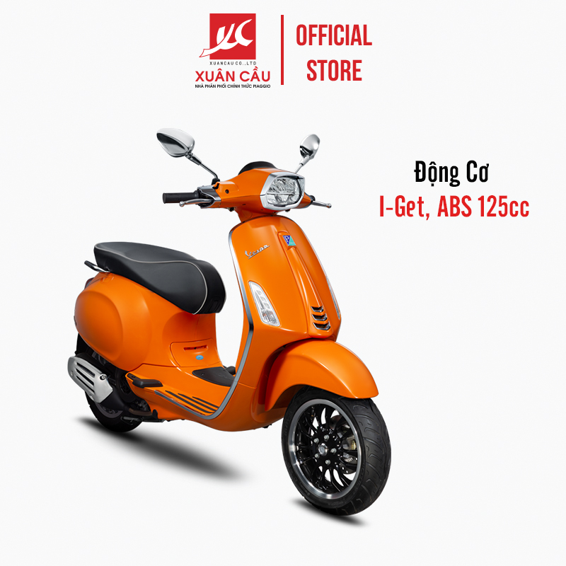 [Trả góp 0%] [Xe máy trả góp 0%]Xe máy Vespa Sprint ABS 125cc iGet Led - Mới 100%
