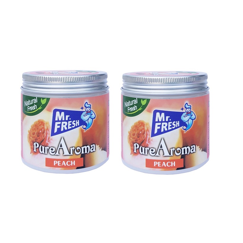 [Hoàn Tiền 10%] Bộ 2 sáp thơm phòng khử mùi Mr. Fresh 230g BH815