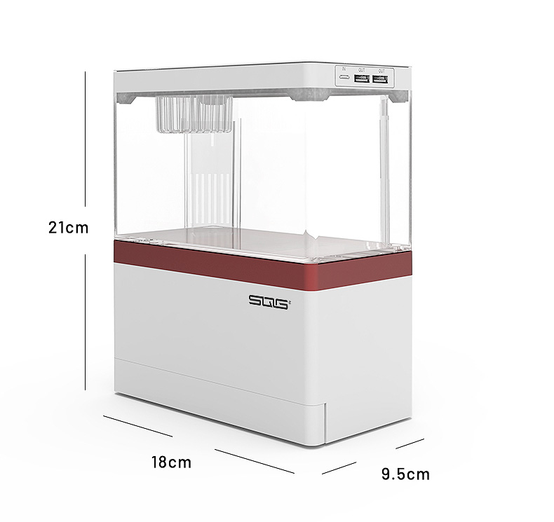 Bể cá mini để bàn Bể cá thủy sinh mini 05
