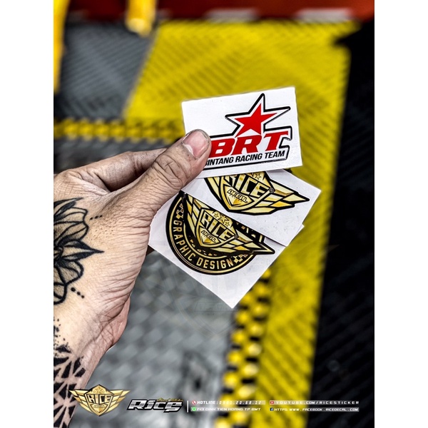 Tem dán logo BRT