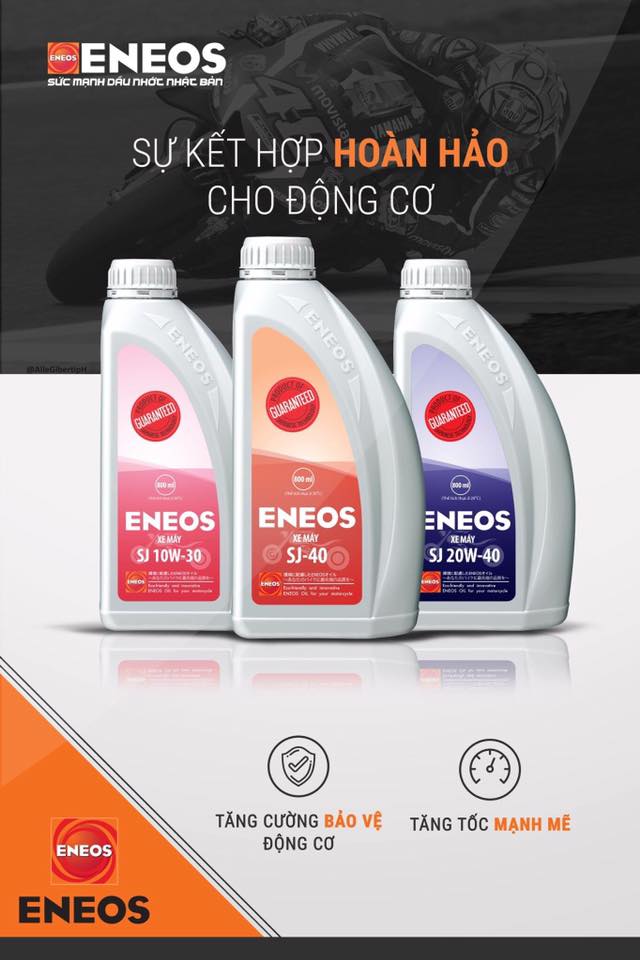 [ CHÍNH HÃNG ] Dầu nhớt động cơ xe máy ENEOS SJ-40