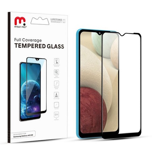 Cường lực full màn cho Samsung Galaxy A12 (Đen)
