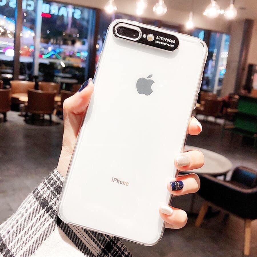 Ốp Auto Focus Iphone 7Plus/8Plus Trong Suốt Bảo Vệ Camera