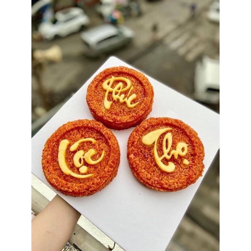 Khuôn Xôi 3 mặt chữ Phúc-Lộc-Thọ