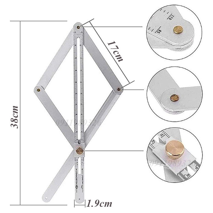 Thước đo góc thước đo độ ke góc âm góc vuông