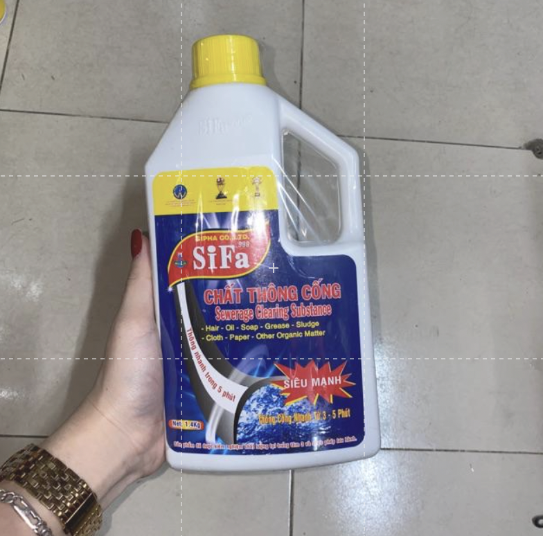Chất thông cầu cống siêu tốc Sifa 1kg2, 1kg4