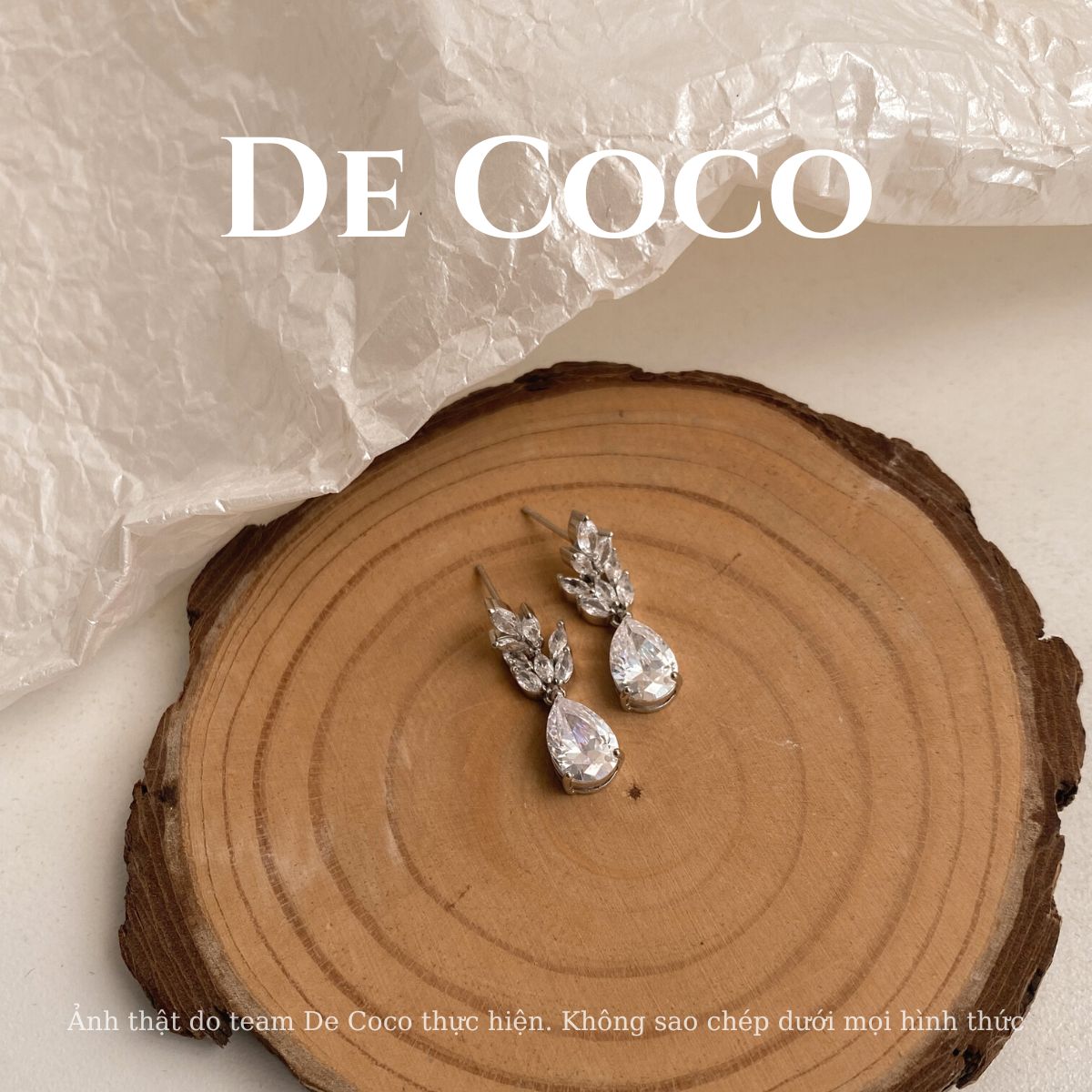 Khuyên tai Tara De Coco