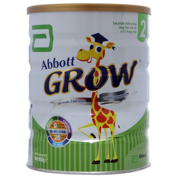 [HCM]Sữa Bột Abbott Grow 2 900g