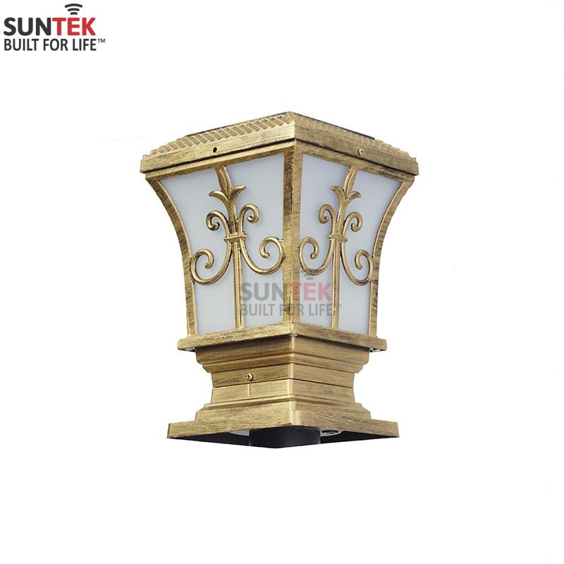 Đèn trụ cổng năng lượng mặt trời Suntek TC01