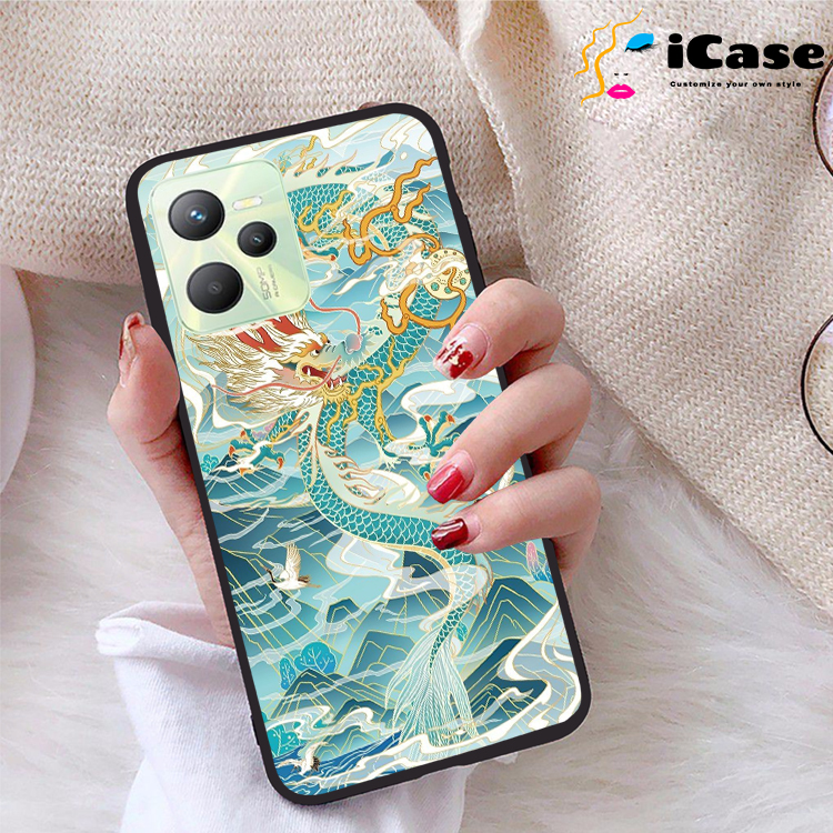 Ốp lưng Realme C35 viền dẻo TPU BST Rong