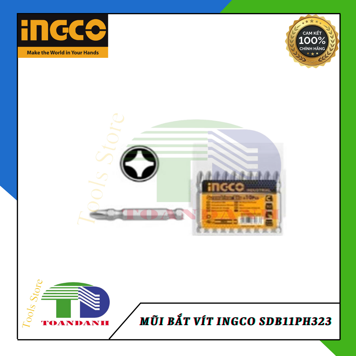 Mũi bắt vít ingco sdb11ph323