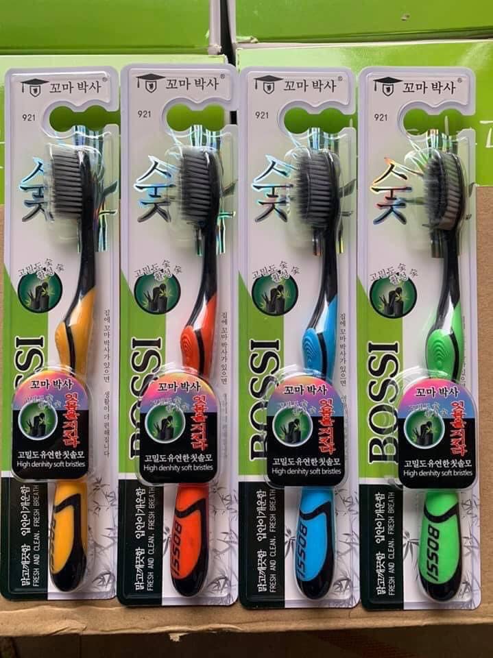 Combo 30 chiếc Bàn chải đánh răng Bosshi Hàn Quốc