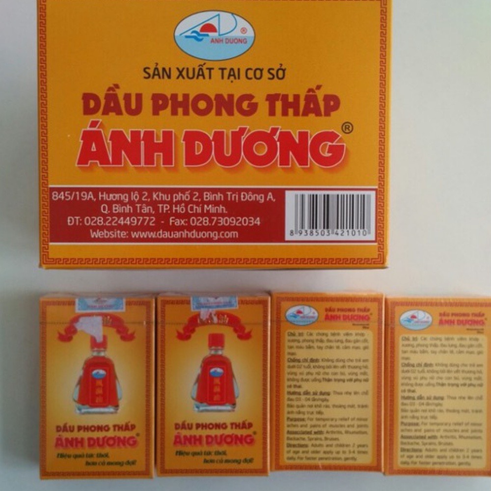 Combo 5 bottle oil rheumatism oil wind light Ocean