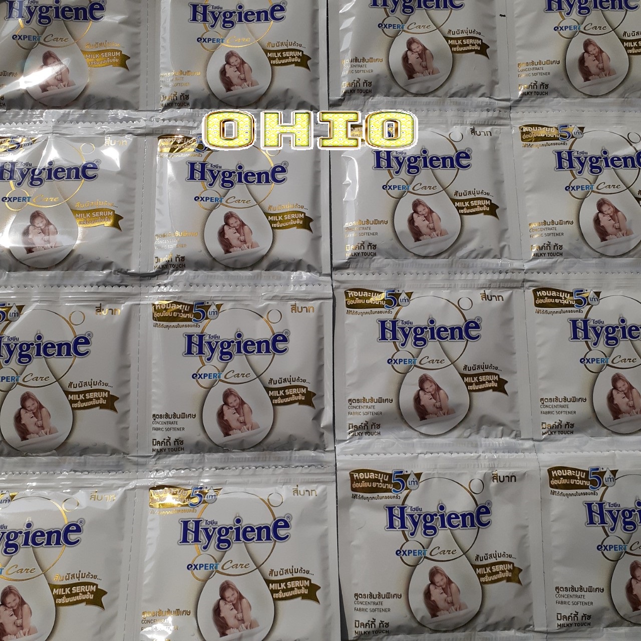 Combo 5 dây (60 gói) nước xả Hygiene 20ml Thái Lan