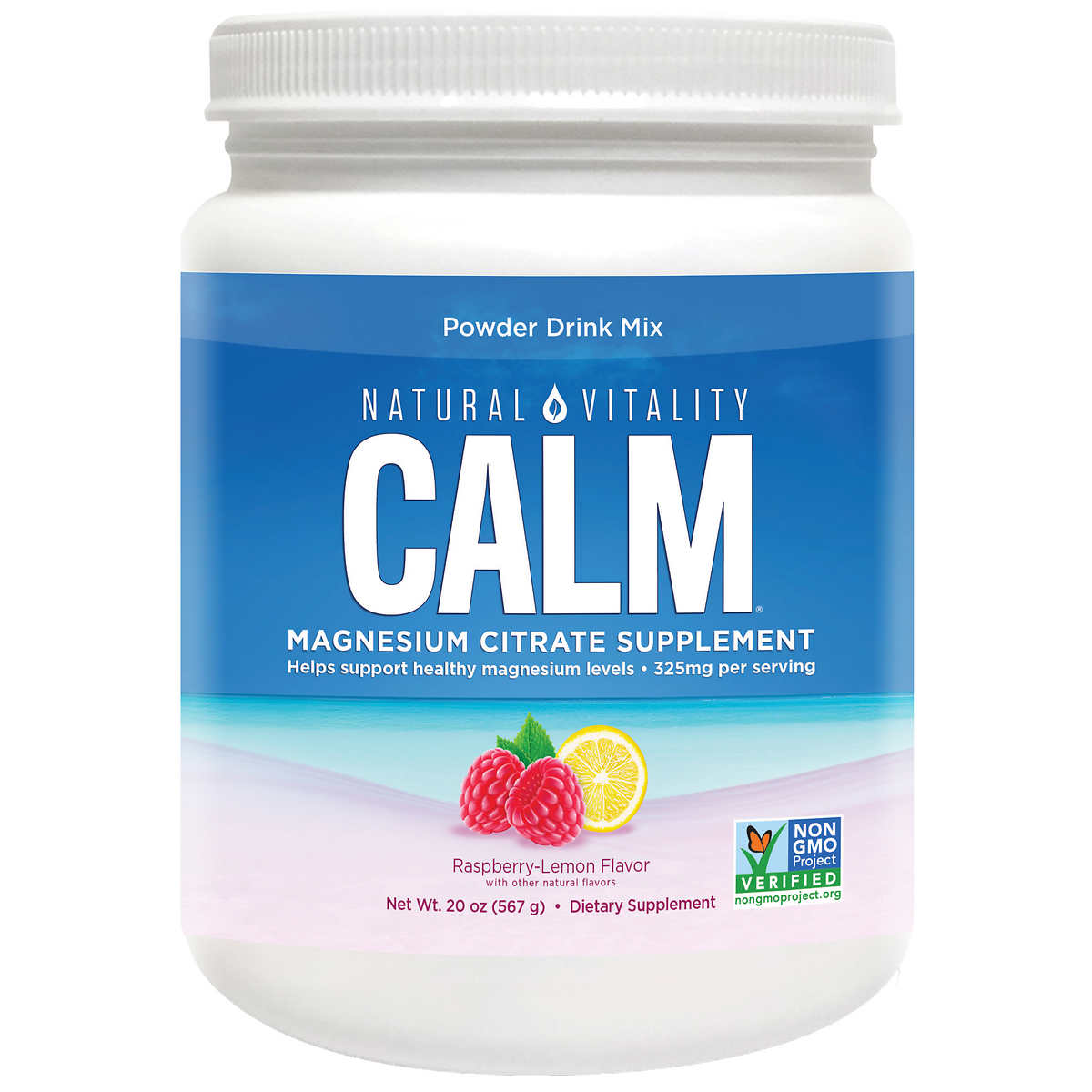 Natural Vitality Calm Magnesium Citrate Powder (plus calcium)