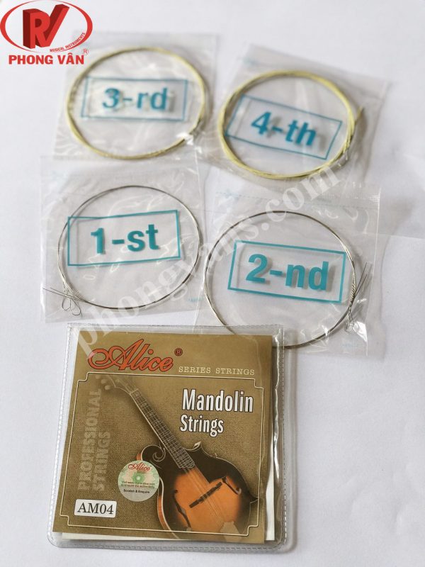 Bộ Dây Đàn Mandolin Alice AM04