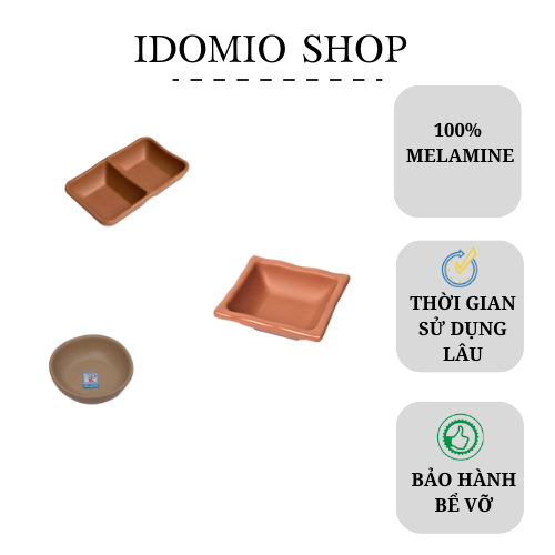 Chén Chấm Nhám Ngói Nhiều Size