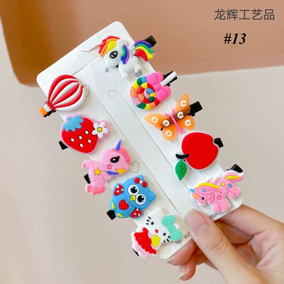 Set 10 Kẹp Tóc Hàn Quốc Cute Cho Bé (SPKT1)