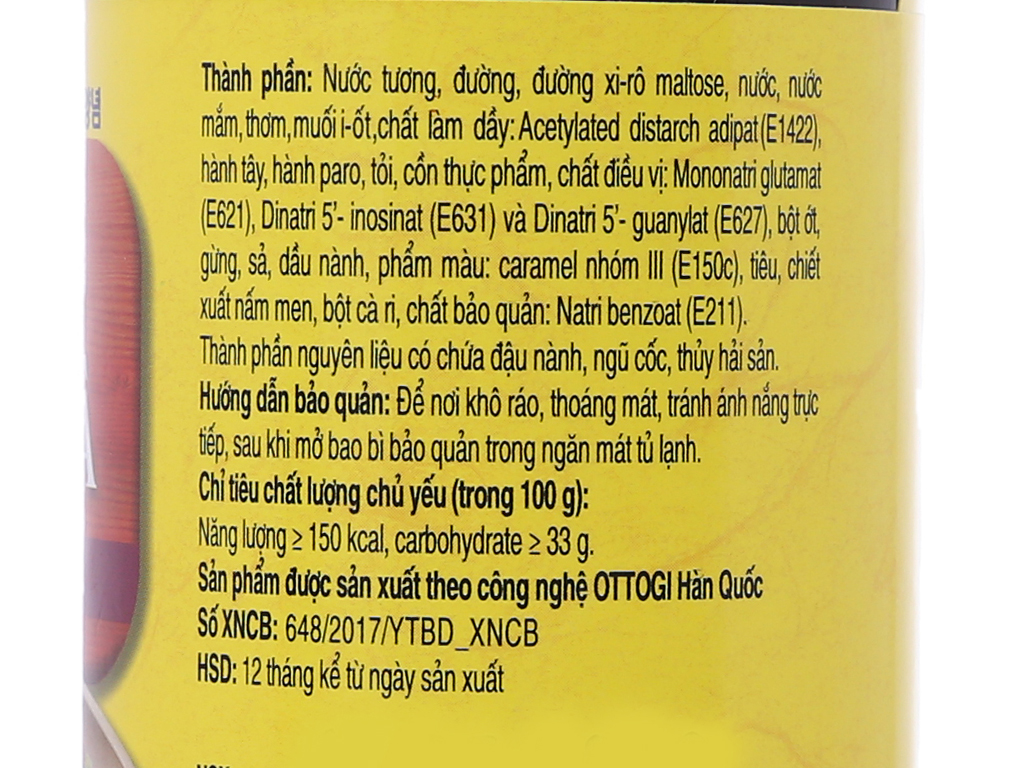 Gia vị ướp thịt gà Ottogi 240g