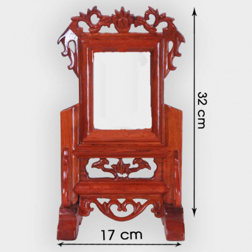 Khung ảnh thờ gỗ Hương 10x15cm