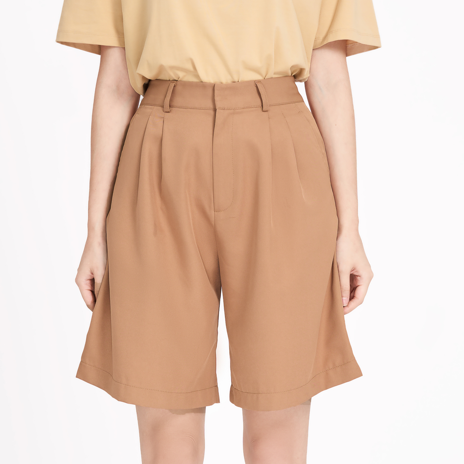 Quần lửng cotton lạnh Maybi