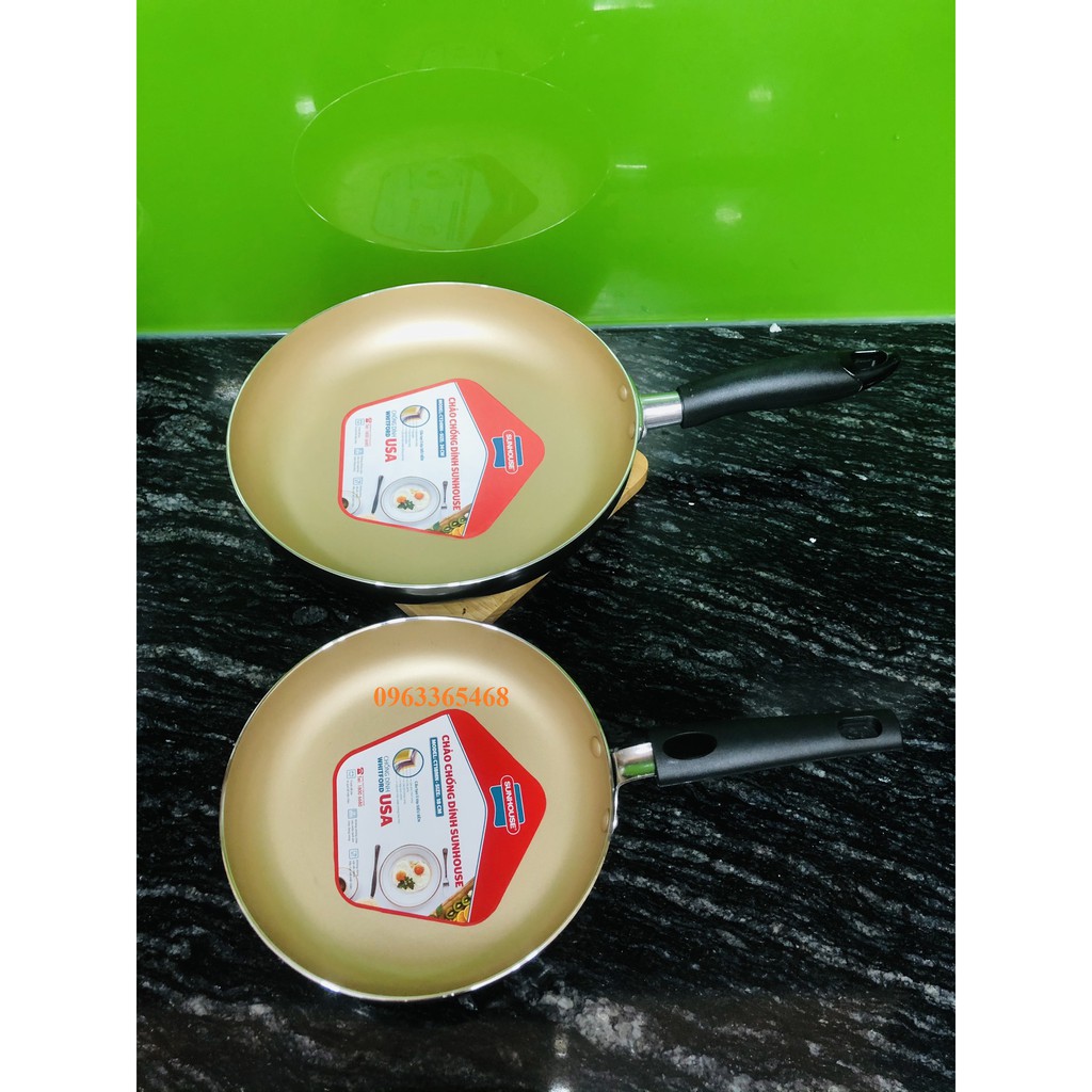 Chảo cặp sunhouse 18/24cm