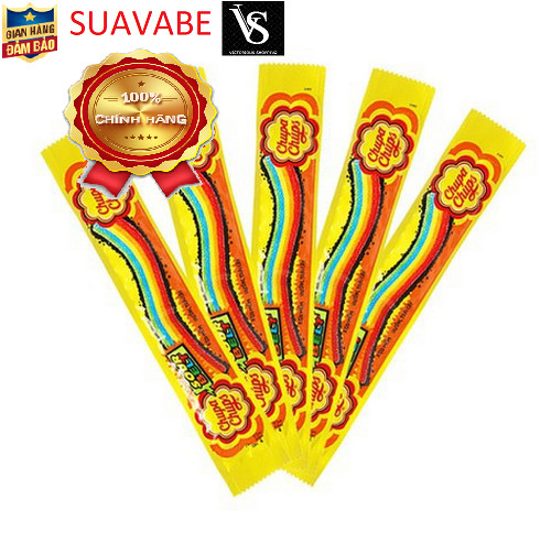 Kẹo Dẻo Chupa Chups Sour Belt (Hộp 32 Dây)