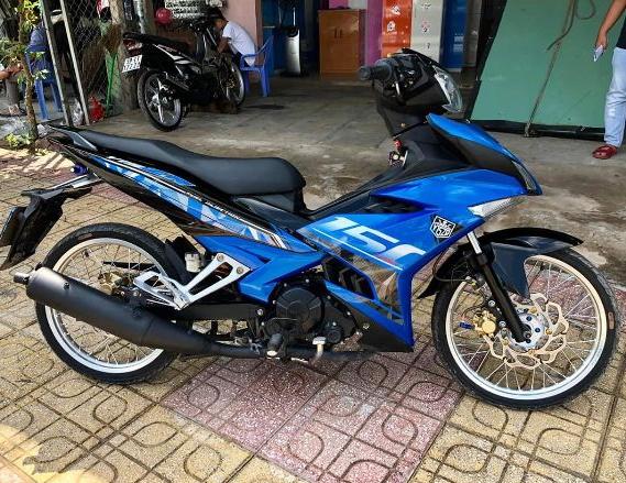 Tem rời ex 150 2019 xanh đen