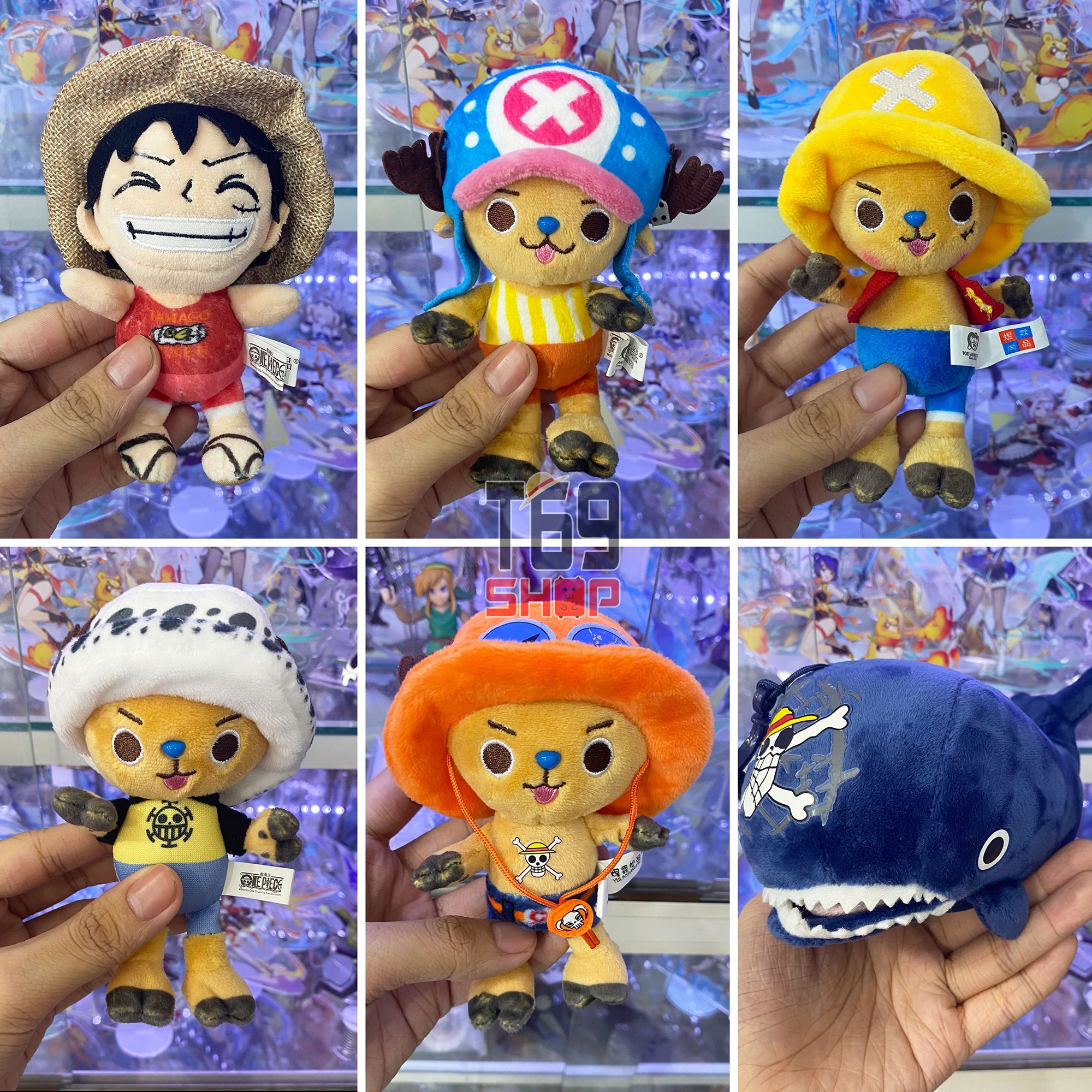 Móc khóa gấu bông anime One Piece [T69 Shop]