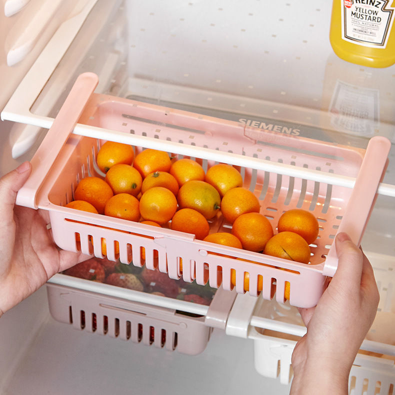 KHAY ĐỰNG THỨC ĂN ĐỂ TỦ LẠNH GẤP GỌN