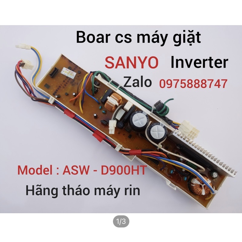 Bo công suất máy giặt sanyo inverter / model : asw - d900ht