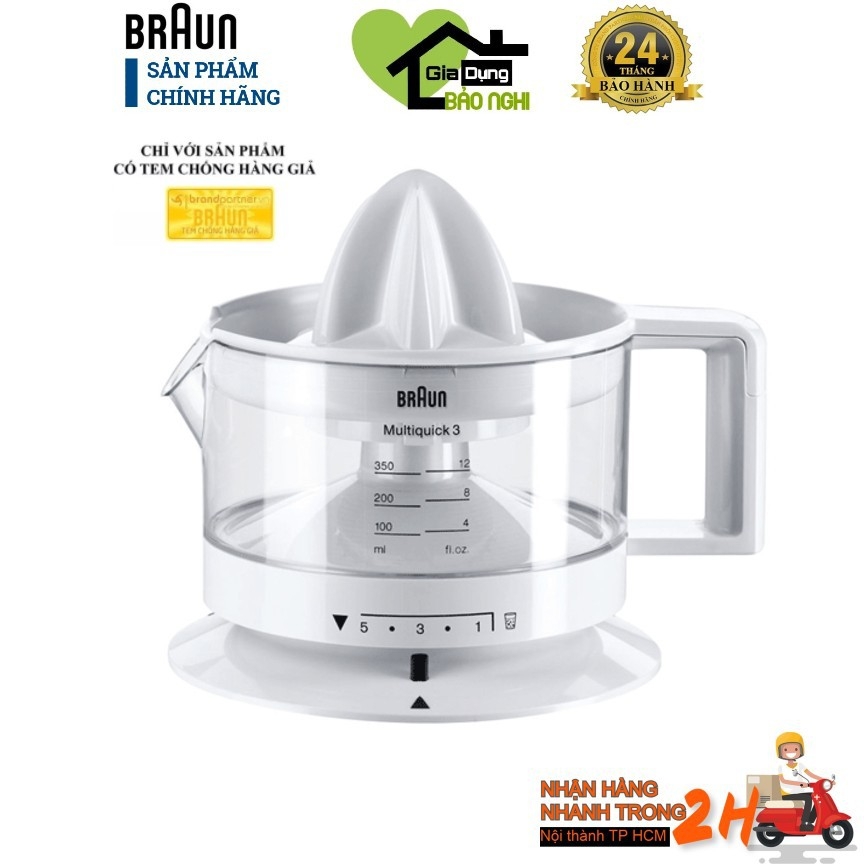 Máy Vắt Cam BRAUN CJ3000 - Hàng Đức