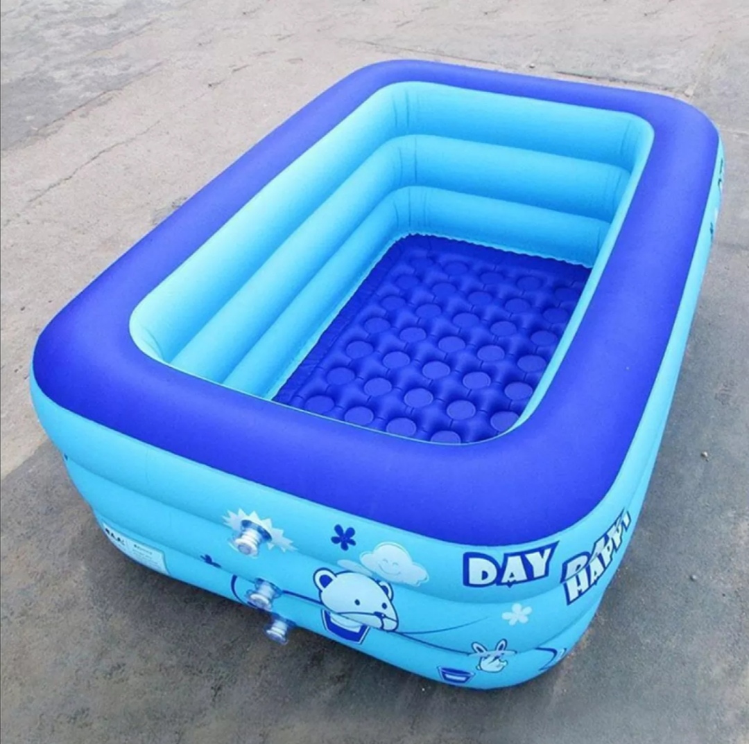 [ Tặng kèm bơm 2 chiều] Phao bơi, bể bơi cho bé. Kích thước: 1,2m x 2 tầng. 1,5m x 3 tầng. 1,8m x 3 tầng.