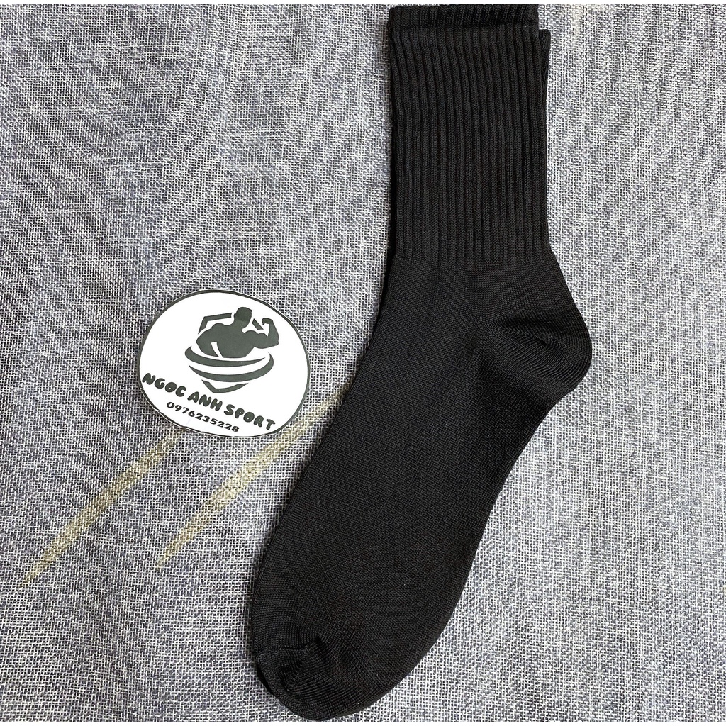 Tất vớ thời trang thể thao năng động cổ cao -tất champion unisex