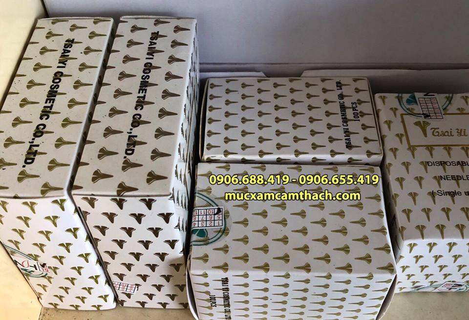 [HCM](100 cái) kim phun xăm 1R  dài của máy Traiyi