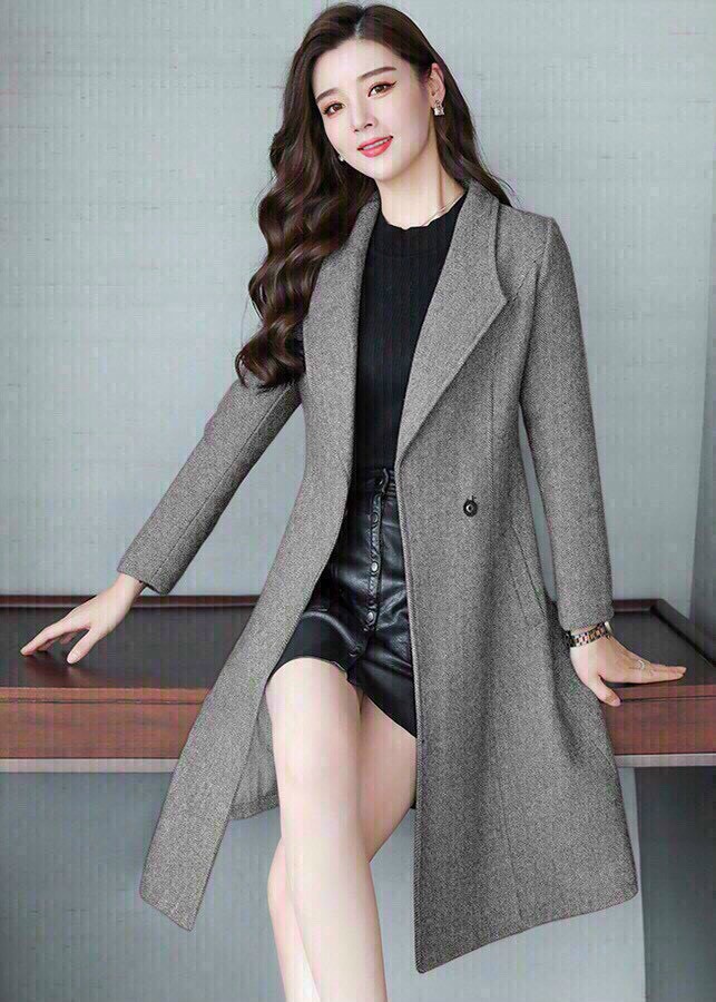 Áo khoác dạ phom dài NGOCTRANSHOP - NT4495