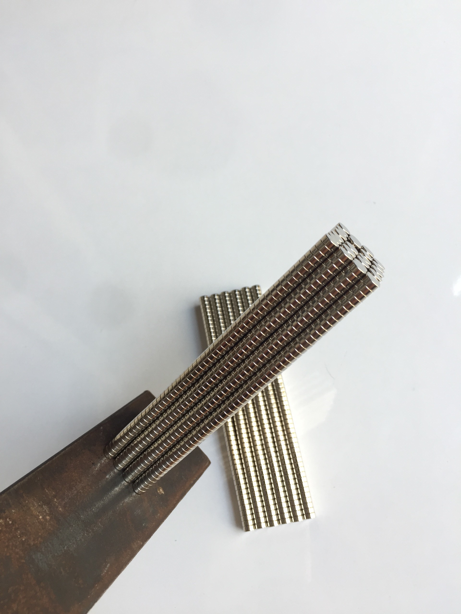 [HCM]Ø 6x2mm nam châm trắng NdFeB đất hiếm lực từ cực mạnh