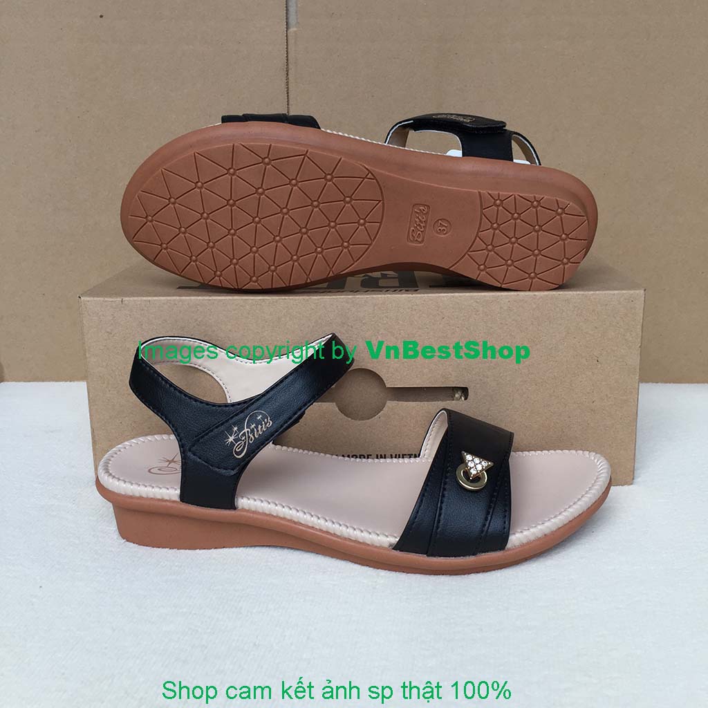 Dép Sandal Si - PU Nữ Biti's DRW014900DEN (Đen)