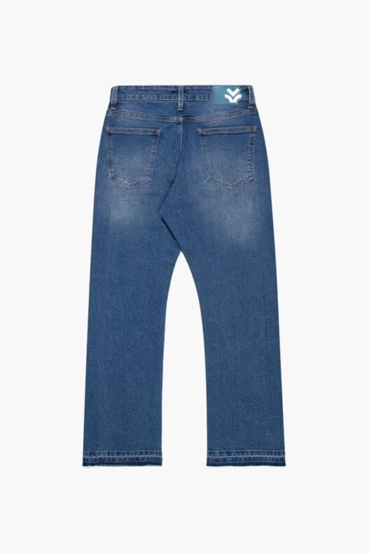 Quần jeans nam Owlbrand Split / Xanh