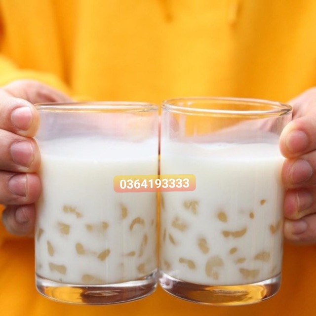 Ly Thủy Tinh Sữa Chua Trân Châu 175ml 6 chiếc