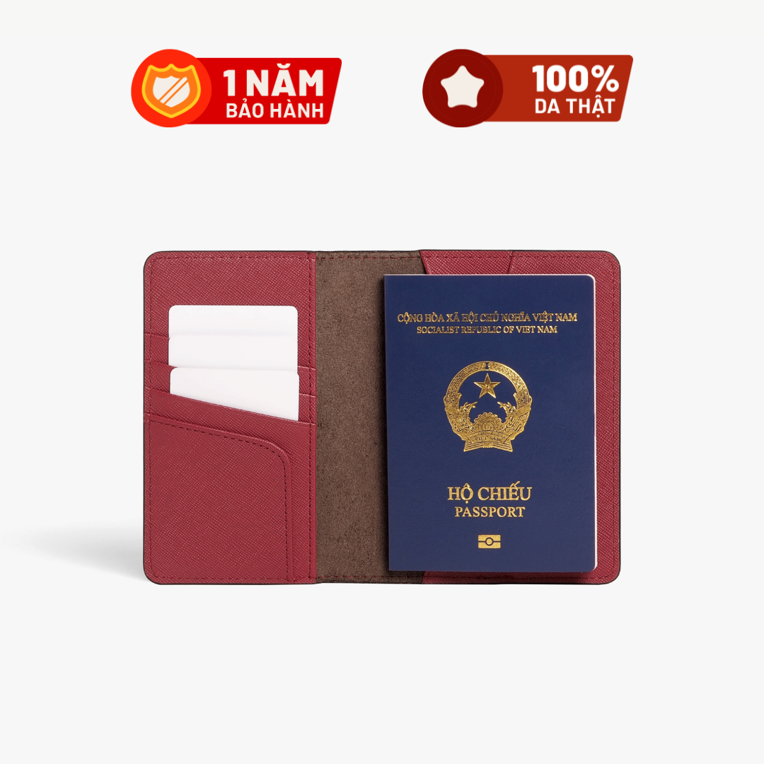 Bao đựng hộ chiếu Da thật LAGOM Passport Thousand