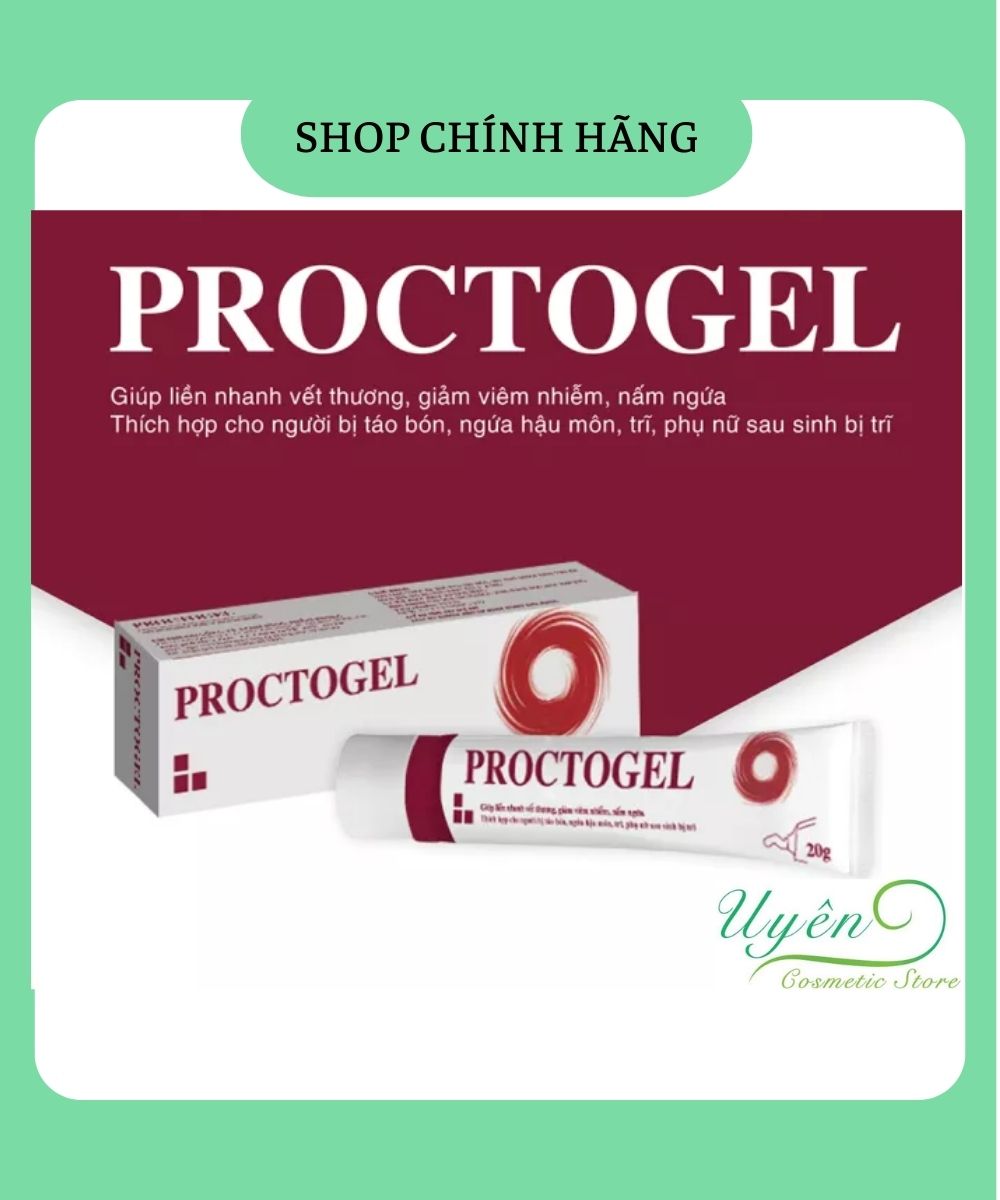 Gel bôi trĩ Proctogel (Tuýp 20g)
