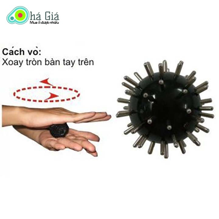 Quả Cầu Đinh Inox Massage - Dụng Cụ Diện Chẩn LOẠI 1 ( Massage xoa bóp bấm huyệt, Điện Chấn Thư Giãn gân cốt,...)