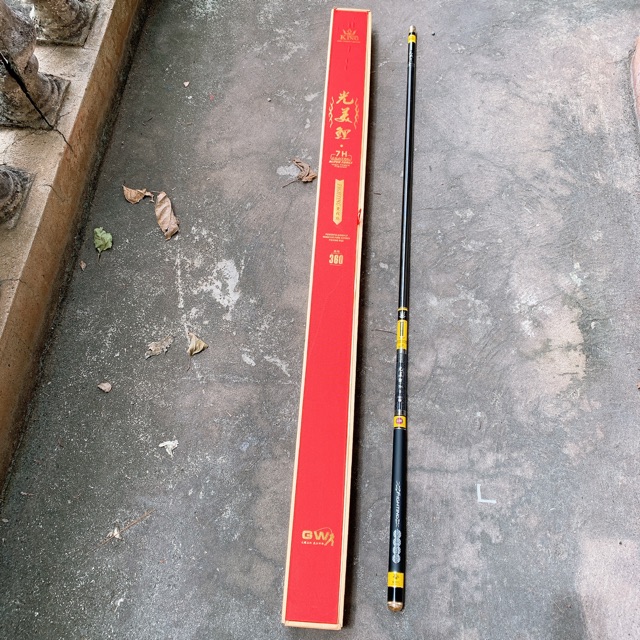 cần câu tay GW 7H dài 3m6 tải cá 13kg siêu nhẹ 100g hàng GW chất lượng (cam kết bảo hành đổi trả trong 2 tuầ