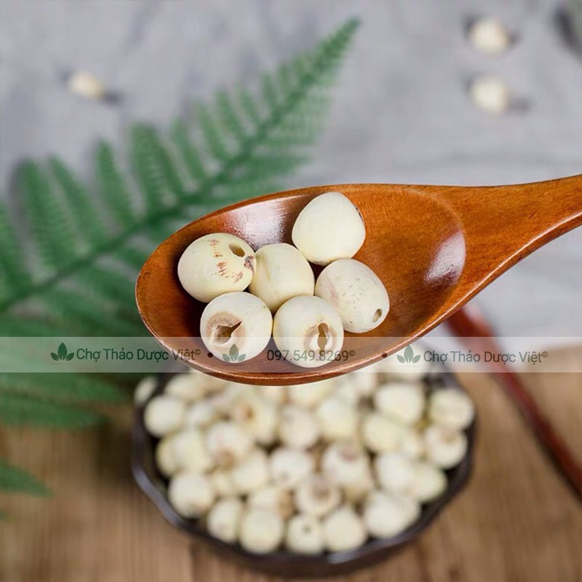 Hạt sen khô 100g, hạt sen Huế thơm bở nấu chè, hầm canh thơm ngon bổ dưỡng