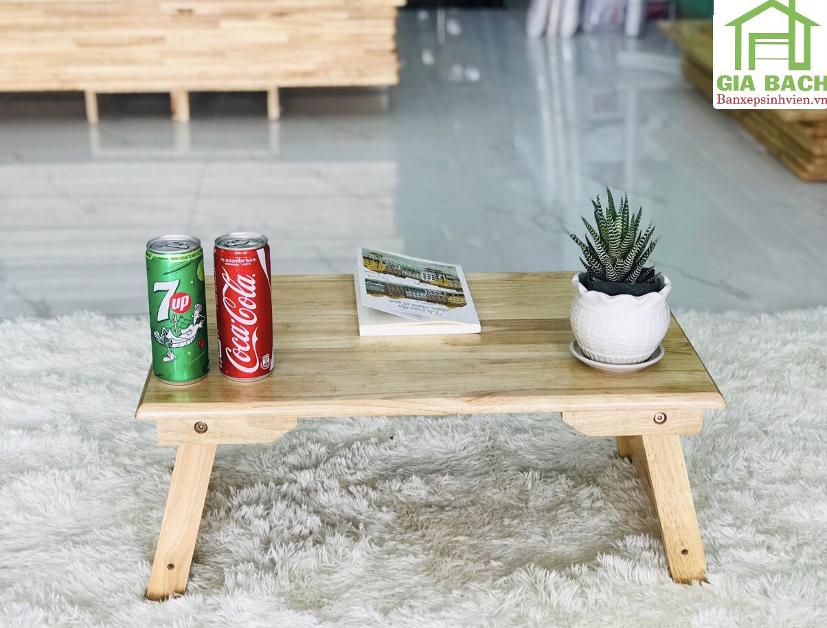 [HCM]Bàn Gỗ Chân Thang Gấp Xếp Gọn Gàng