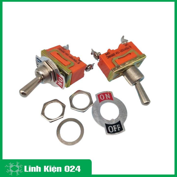 Công tắc gạt 2 chân ON-OFF 1021 250V 15A