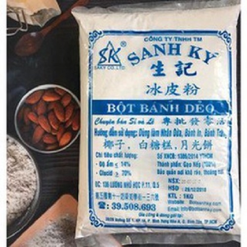 Bột bánh dẻo nhân sanh ký đặc biệt làm bánh trung thu/ bánh in 500gr & 1000gr