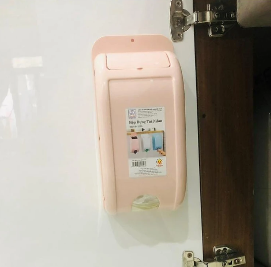 𝐇𝐨̣̂𝐩 đ𝐮̛̣𝐧𝐠 𝐭𝐮́𝐢 𝐧𝐢𝐥𝐨𝐧 𝐝𝐚́𝐧 𝐭𝐮̛𝐨̛̀𝐧𝐠 , thùng rác mini đa năng dán trong bếp 𝟐𝟕𝟓𝟓 việt nhật