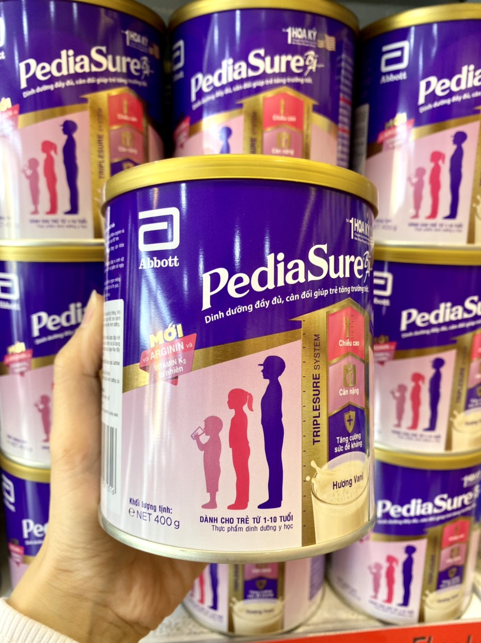 [Date 6.2024] Sữa Bột PediaSure Lon 400g